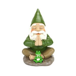 Zen Gnome and Zen Frog – Namaste