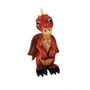 Draco The Red Miniature Dragon